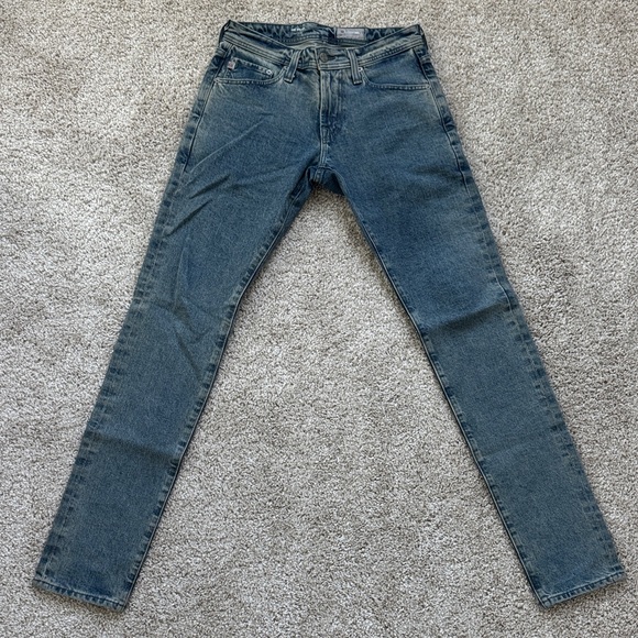 Ag Adriano Goldschmied “The Dylan” Denim 360° Faded Blue Jeans